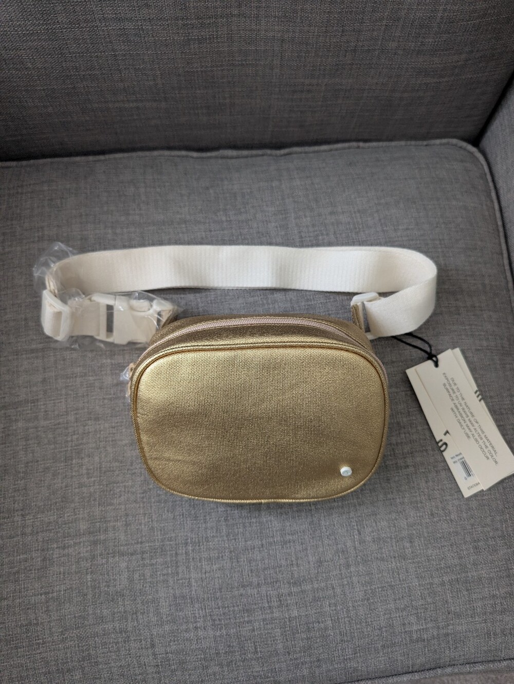 State Bags Bennett Gold Fanny Pack NWT
